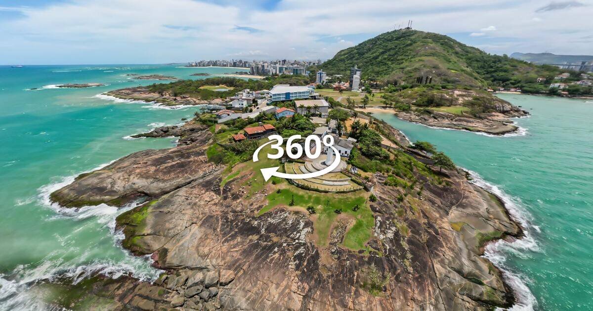 Tour virtual de Farol Santa Luzia - Praia da Costa VV ES
